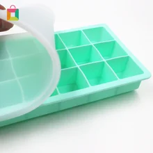 

15 Grid Silicone Ice Cube Maker Easy-Release Square Shape Ice Cube Trays Molds Kitchen Bar Pub Wine Ice Blocks Maker Mould Tools
