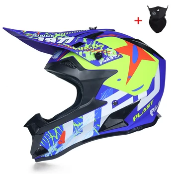 

MSUEFKD DOT approved off-road helmet safety full face classic bike mountain bike DH racing helmet motocross capacetes helmet