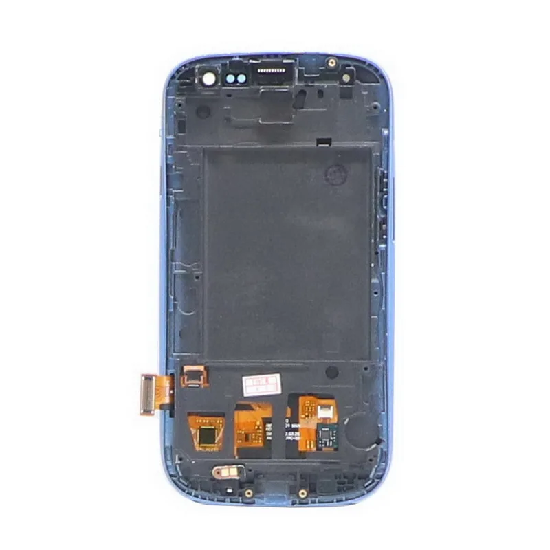 Дигитайзер сенсорного экрана с рамкой для Samsung Galaxy S3 i9300 i9301 i9301i i9305 ЖК дисплей