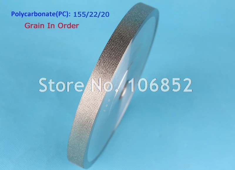ESL алмазное шлифовальное колесо для автоматического обрезного стекла CR39 поликарбонатное грубое тонкое режущее колесо - Цвет: PC 22 Grain in order