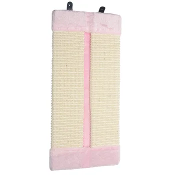 

Sisal Rope Cat Scratch Board Mat Wear Resistant Non-toxic Toy Corner Durable Protective Post Kitten Wall Hanging Funny Pad