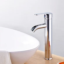 Bathroom Tap Stainless Steel Hot And Cold Water Basin Faucet Bathroom Basin Faucet Silvery Handle Mixer Water Taps High Quality