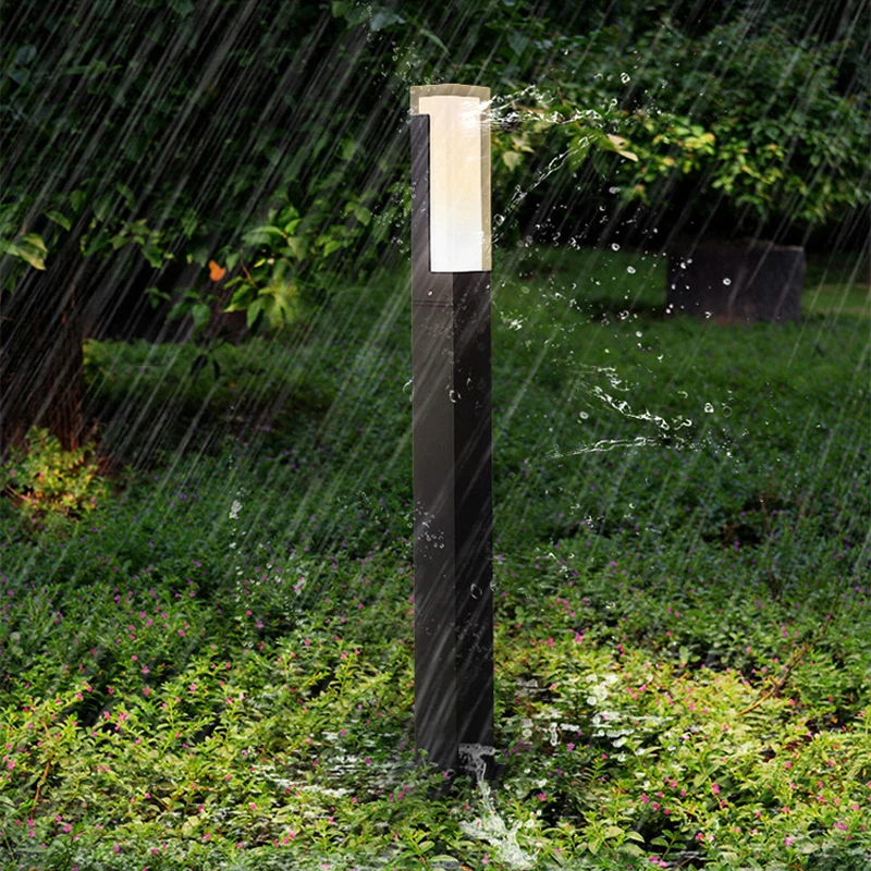 Waterproof IP65 LED Lawn Light 110V 220V Aluminum Acrylic Street light 30CM 60CM 80CM For Garden Courtyard Villa Lighting lawn lamp,garden lighting