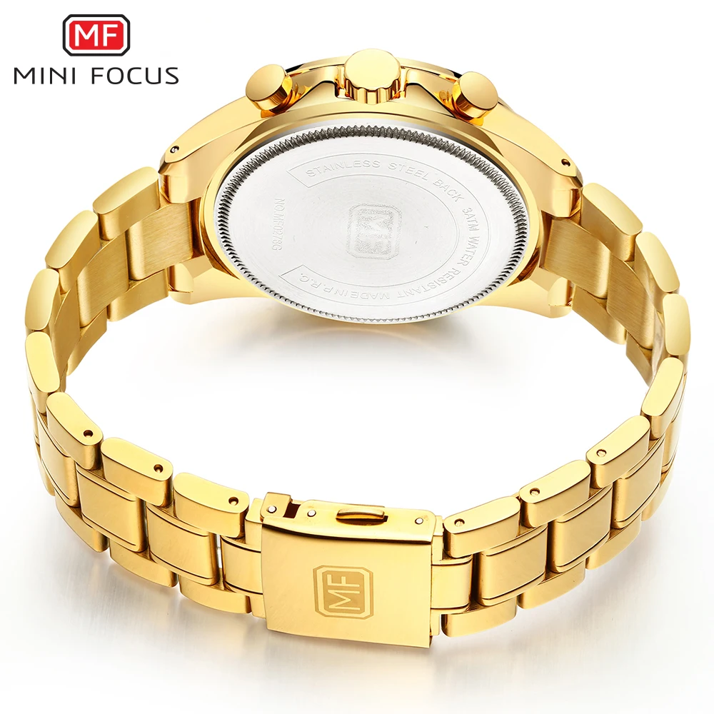 MINIFOCUS наручные часы Мужские лучший бренд роскошные известные мужские часы кварцевые часы наручные часы кварцевые часы Relogio Masculino MF0278G. 01