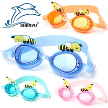 140 г милые маленькие пчелки детские очки для плавания милые детские плавательные очки SY4900
