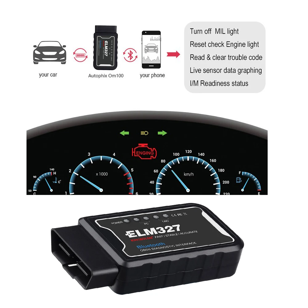 Obd Fault Diagnosis Tool Elm327 Scanner Mercedes Benz W204 W212 W205 C E Glk Sl Class Android Bluetooth V1.5 Scanner - Code Readers & Scan Tools - AliExpress