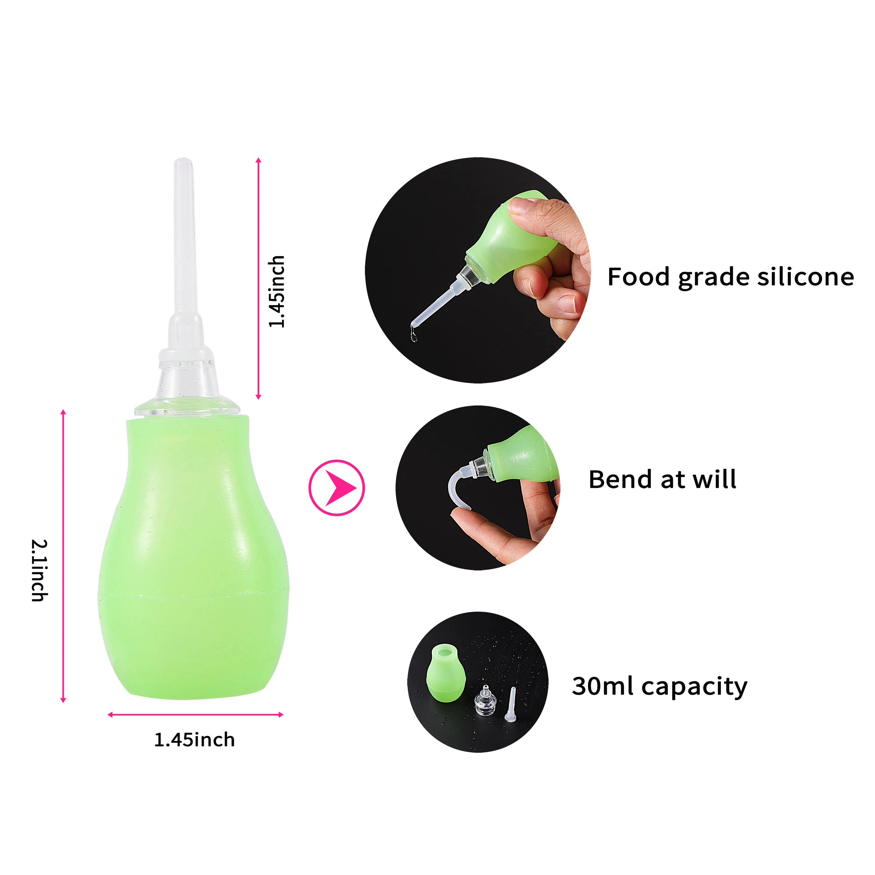 10ml/20ml/50ml Bird Manual Feeding Syringe Kit With 6 Pcs Curved Tubes Parrot Pigeon Fledgling Metal Feeding Spoon & Rehydrator