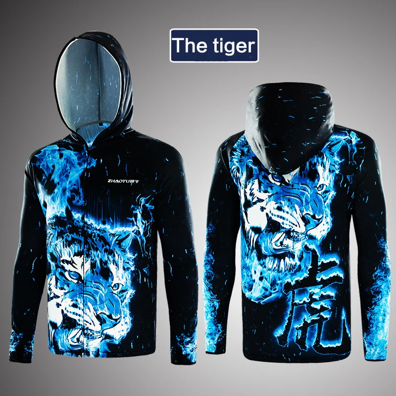 2020 рыболовная одежда с капюшоном рубашка для рыбалки летняя Солнцезащитная