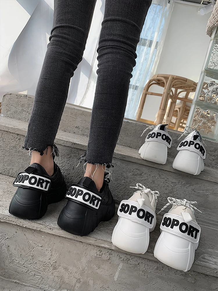 LMCAVASUN zapatos de mujer tenis masculino женские кроссовки супер огонь Мода 7 см осень зима толстой подошвой женские кроссовки