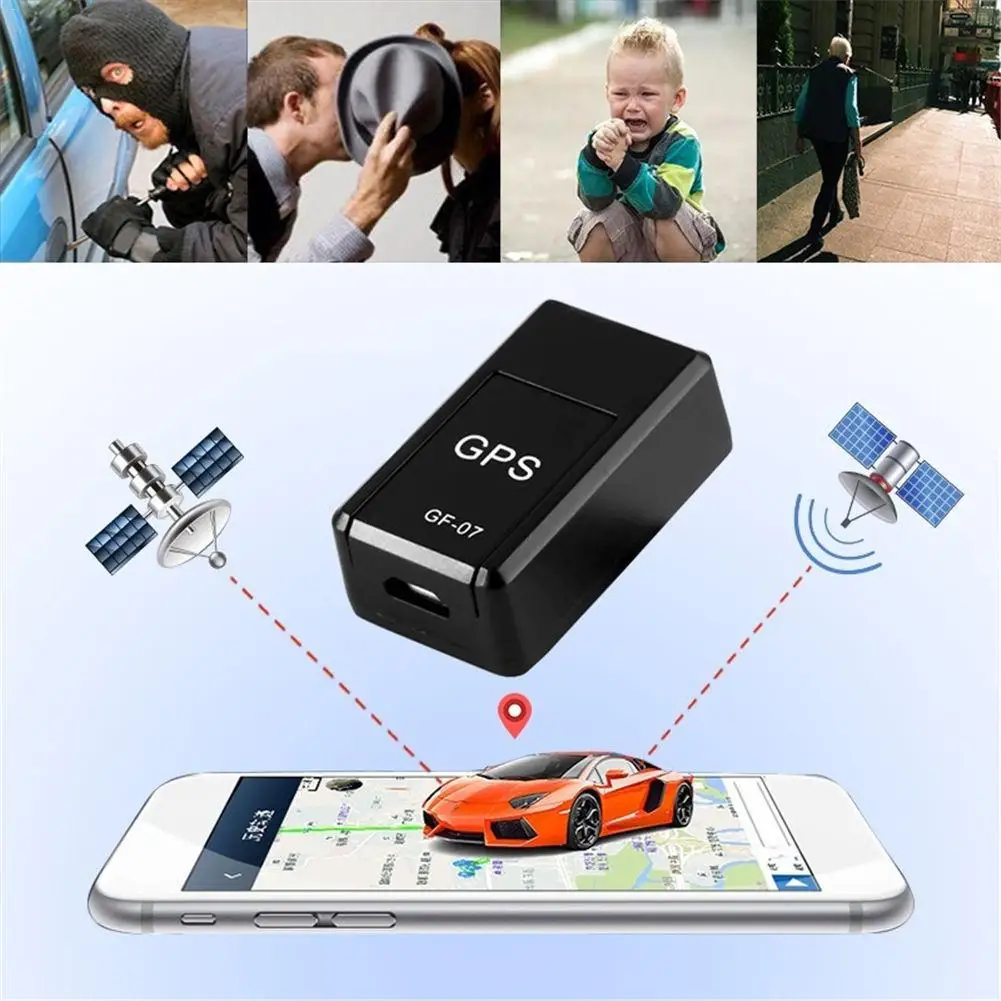 GF07 Q1 GSM GPRS мини автомобильный Магнитный gps анти-потеря записи устройство слежения локатор поддержка средства для отслеживания Мини карта памяти TF