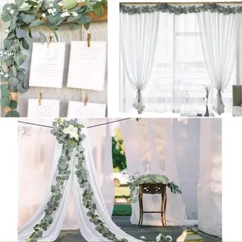 

Artificial InsRattan 2M Photo Props Fashion Romantic Festive Ugali Gypsophila Rattan Creative Eucalyptus Gypsophila Vine