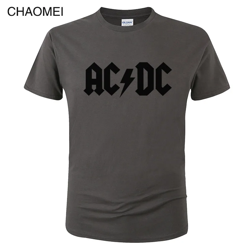 Camisetas AC DC хэви-метал, рок группа футболка мужские футболки AC/DC T Печать Повседневная футболка хип хоп короткий рукав хлопок топ C106
