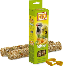 RIO Палочки для волнистых попугайчиков и экзотов (2х40 г.), Фрукты, 80 гр. RIO Палочки для волнистых попугайчиков и экзотов (2х40 г.), Фрукты, 80 гр.