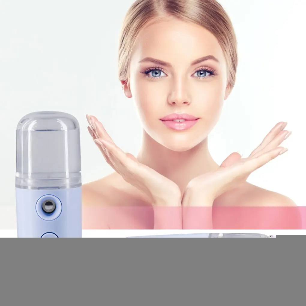 2 Pieces Face Sprayer 30ml Skin Water Mist Atomizer Facial Moisturizing Portable Light Blue | Бытовая техника