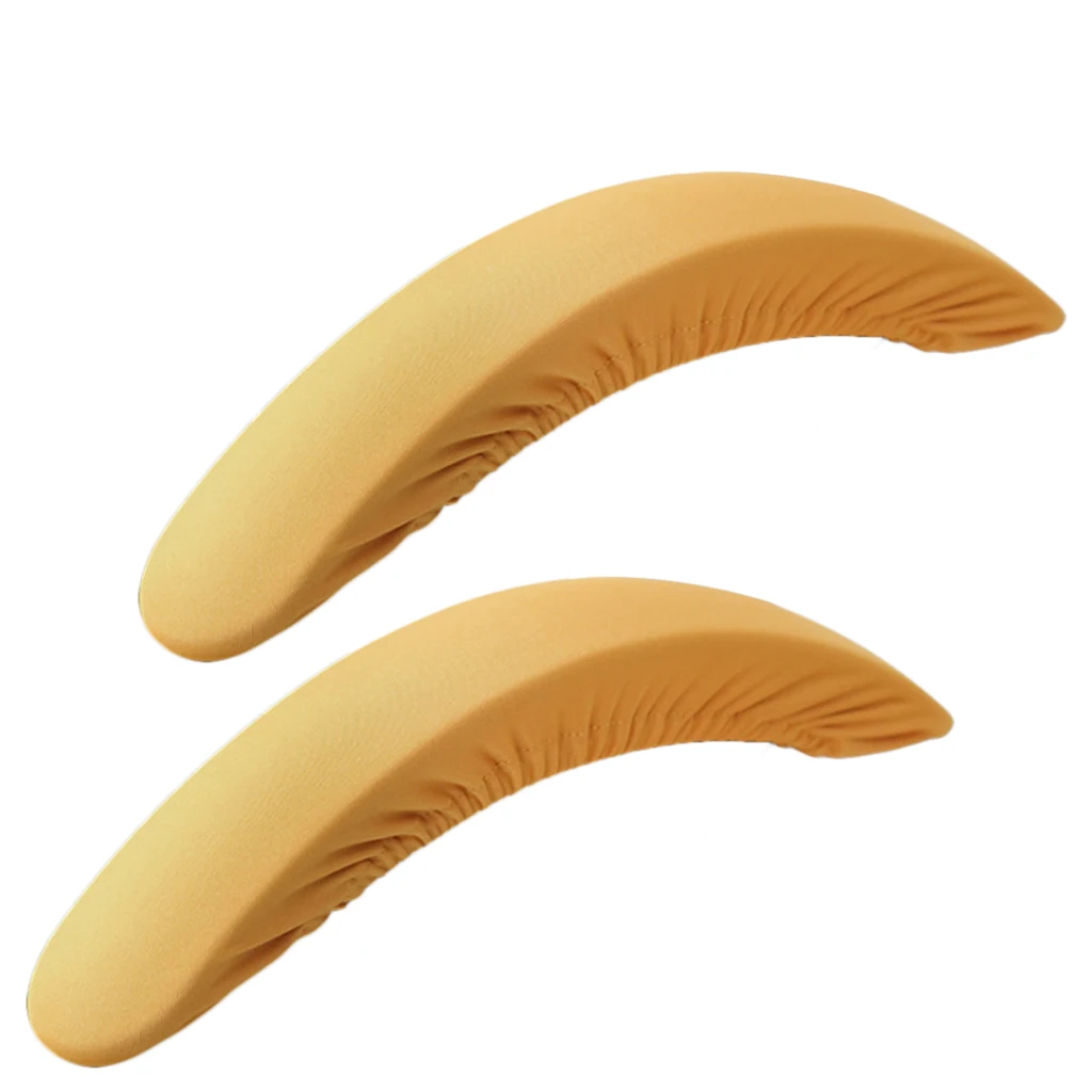 Pair of Stretchy Office Computer Chair Arm Covers Swivel Protective Covers Machine Washable Arm Rest Slipcovers