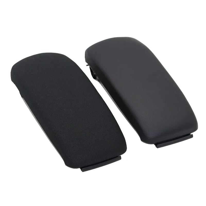 

cloth/Leather Car Armrest Latch Cover Center Console Armrest Cover Car Black Storage Box Lid Cover for Audi A3 8P A5 Accessories