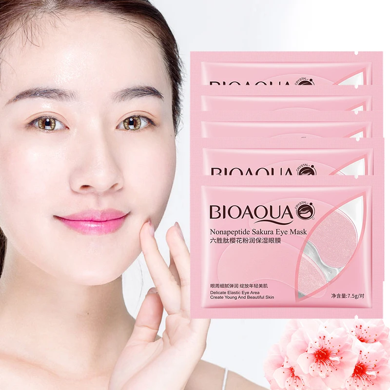 Eye-Mask Remove-Dark-Circles Eye-Wrinkle-Care Collagen Sakura Moisturizing Anti-Age-Bag