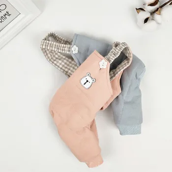 

Dog Clothes for Small Dogs All Match Jumpsuit for Chihuahua Cotton Overalls for French Bulldog Pants Yorkshire Puppy Pet Costume