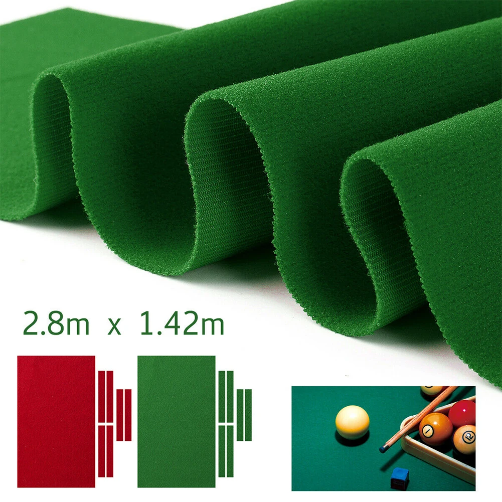 Hotel Professional Club Nylon Indoor Table Cloth Anti Slip Bar Durable Accessories Billiard Pool Solid Chinese Style Sports