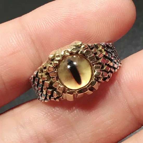 

Vintage Python Ring Men's Punk Red Stone Eye Snake Ring Motorcycle Party Biker Ring for Men Women Wedding Ring Cool Jewelry Gift