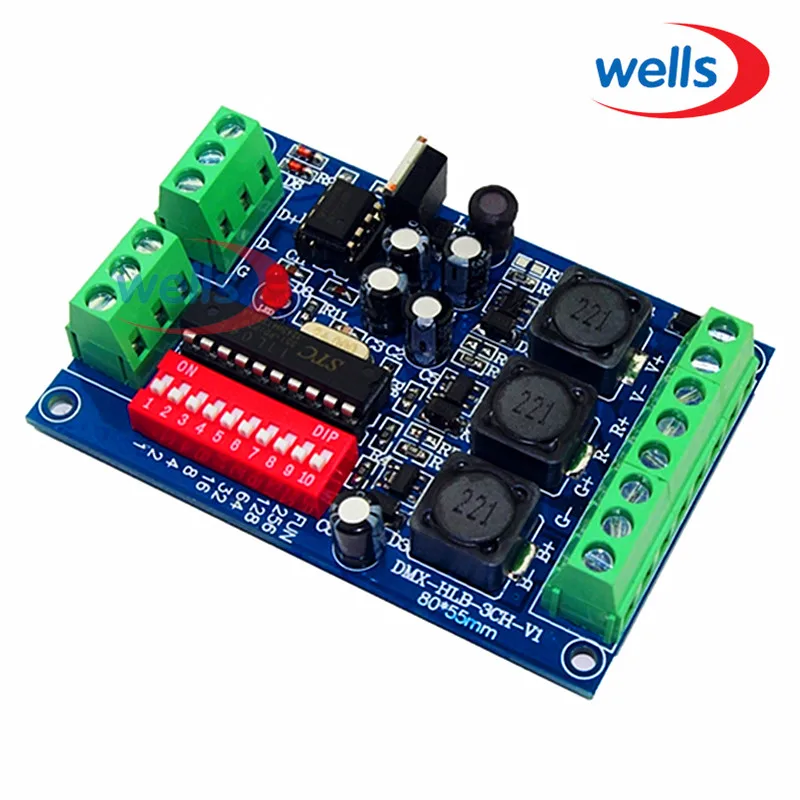 Constant Current 700ma High-power 3CH RGB dmx Controller,drive ,DMX512 decoder For led floodlight LED Wall washer lamp Constant Current 700ma High-power 3CH RGB dmx Controller,drive ,DMX512 decoder For led floodlight LED Wall washer lamp