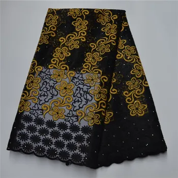 

Hot Sale African Lace Fabric High Quality Swiss Voile Lace High Quality high-class African Lace Fabric For Party Dress