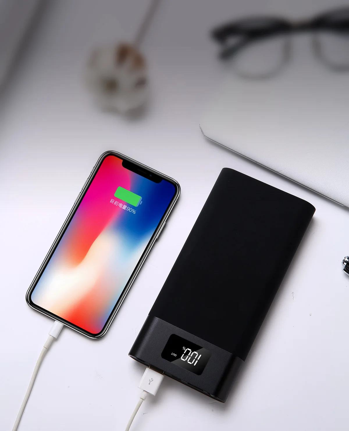20000 мАч Внешний аккумулятор внешний аккумулятор 2 USB светодиодный внешний аккумулятор портативное зарядное устройство для мобильного телефона для Xiaomi Mi iphone 7 8 XR 11