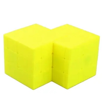 

2019 New Arrive Cube Twist 2-mirror Cube 3x3 Conjoined Magic Cube Puzzle Toy for Challenge