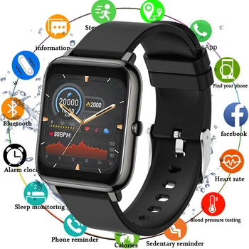 

Full Touch Smart Watch 2020 Pedometer Smartwatch Women Men IP67 Waterproof Sport Fitness Tracker Watch Blood Pressure Heart Rate