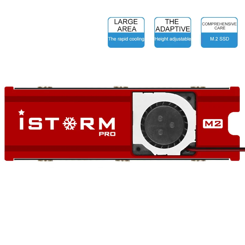 Вентилятор охлаждения двухсторонний радиатор Ssd алюминиевый лист теплопроводность Кремниевая пластина охлаждающий вентилятор Радиатор Охлаждающие аксессуары