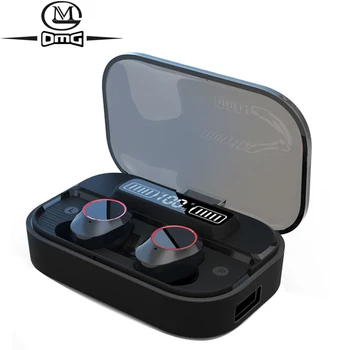 

KUMI T9S Pro Earphone bluetooth Sports Earbud LED Digital Display In-ear wireless headphones for iOS/Android