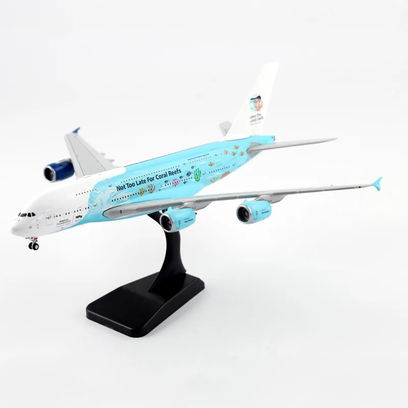 1:400 масштаб HiFly Airbus A380 авиалиний сплав самолетов модели самолета самолет Коллекционная модель дисплея коллекционная игрушка