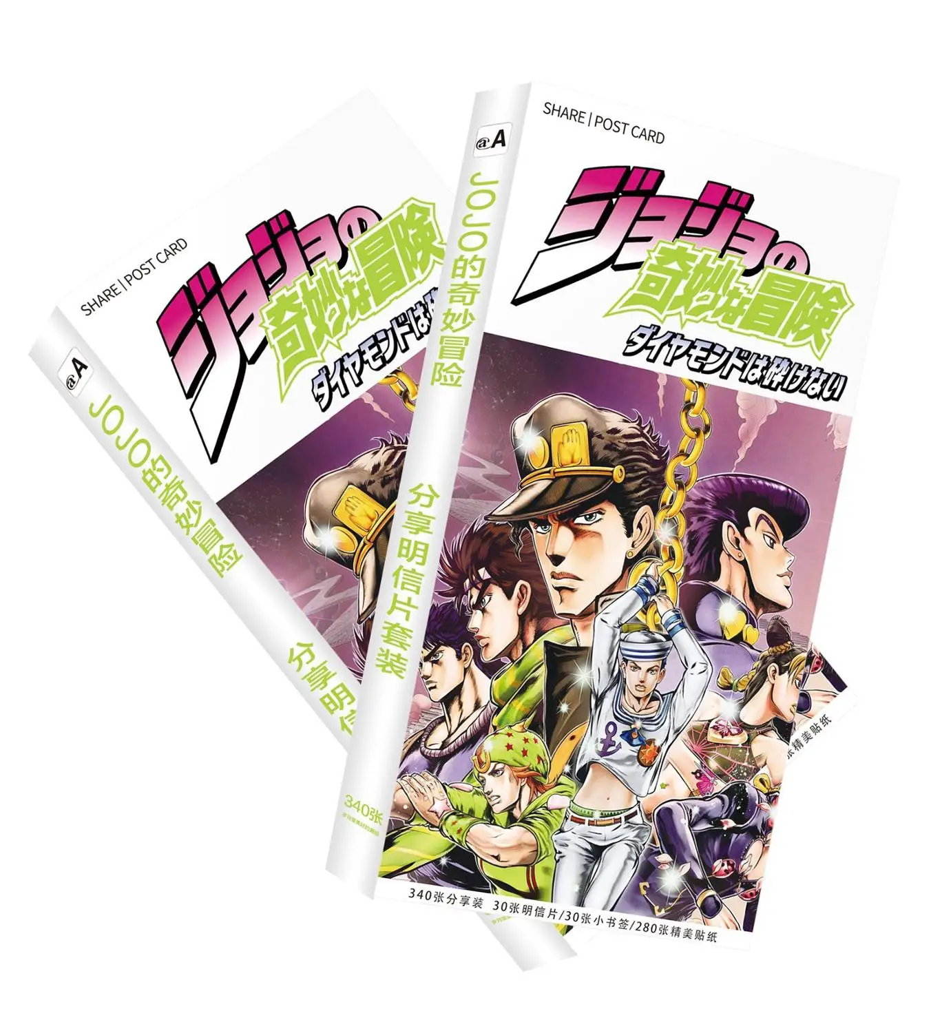 340 шт./компл. аниме JoJo невероятное приключение Почтовые открытки фигурка из Astroboy