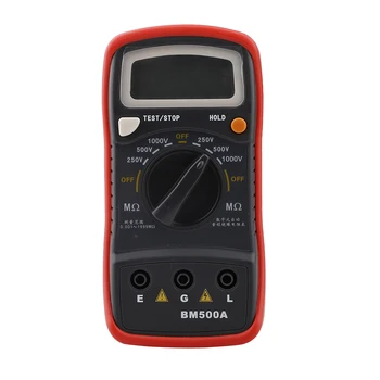 

BM500A 1000V 1999M Digital Insulation Resistance Megohmmeter Multimeter Professional Test Tools for Current Voltage Testing