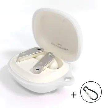 

2020 Dust-proof Protective Cover Headset Soft Silicone Case with Carabiner for EDIFIER TWS NB2 Bluetooth Headphones