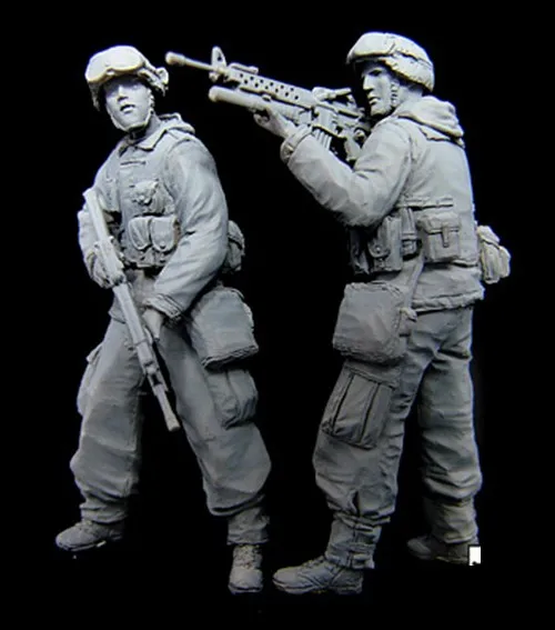 1/35 полимерная Модель Строительный набор фигурка спецназа США
