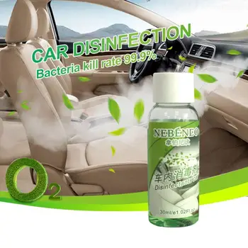 

30ml Automobile Disinfectant Deodorization Formaldehyde Removal Air Purification Atomizing Liquid Auto Car Accessories TSLM1