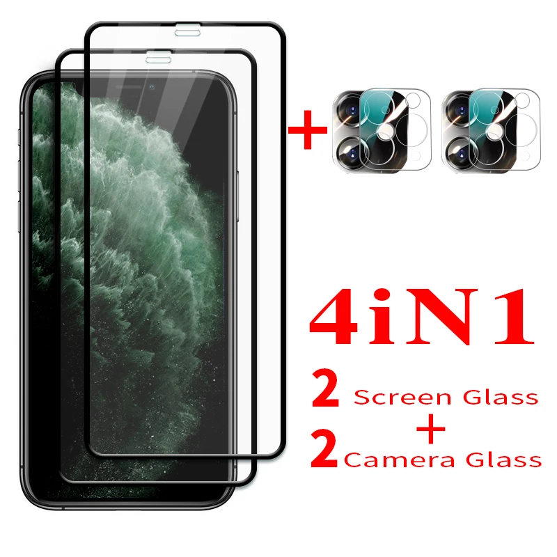 Закаленное стекло для iphone 12 mini pro max защитное с полным покрытием объектива камеры