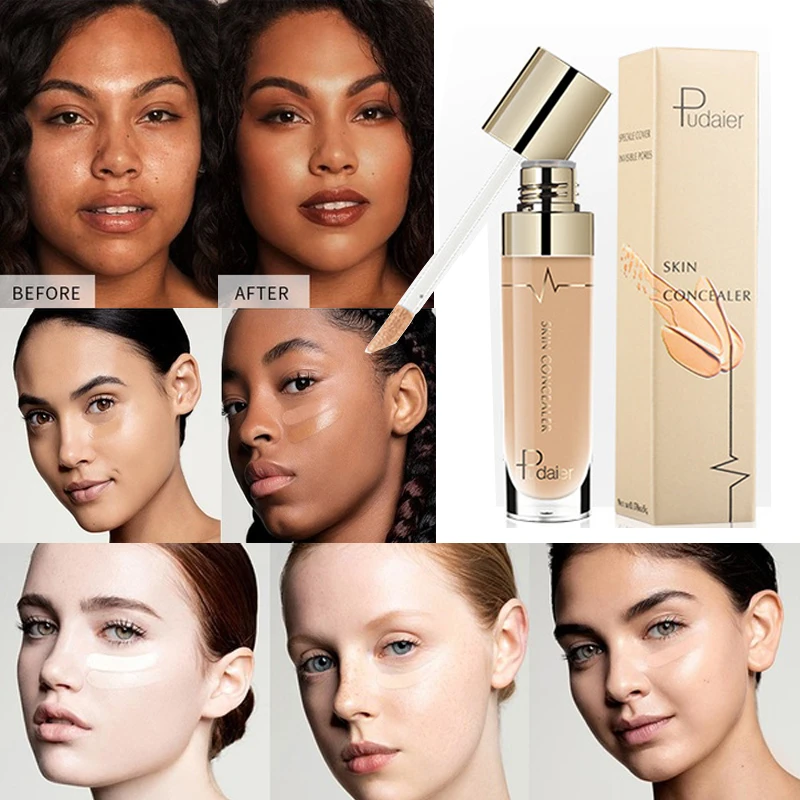 

Concealer Liquid Stick Face Make Up Base Brighten Shadow Matte Long Lasting Smooth Makeup Primer Liquid Foundation