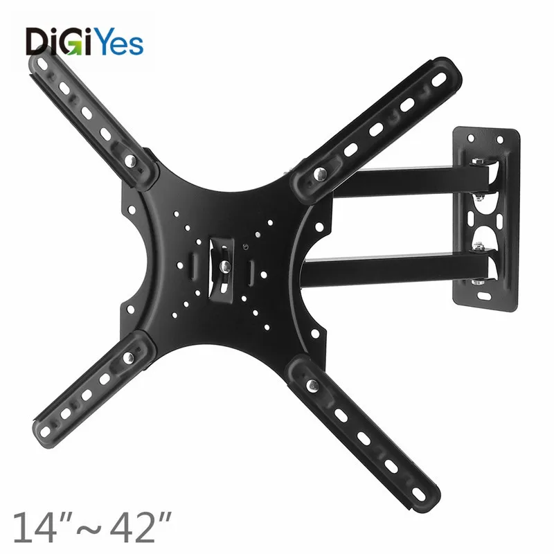 

Universal Adjustable 20KG Full Mount Cantilever Mount Adjustable Telescopic Revolving TV and Computer for 14-42 Inch LED / LCD