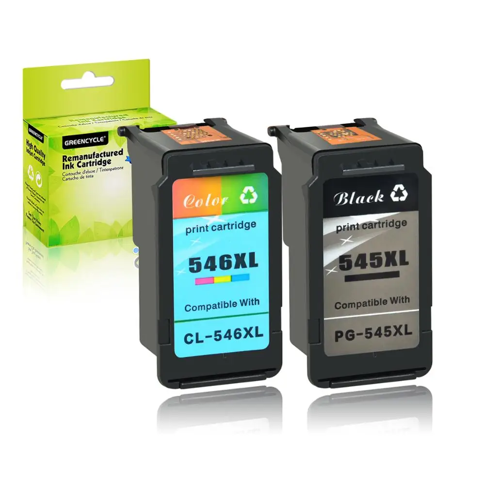 Inkwood 545 546 Ink Cartridges, PG-545 Black & CL-546 Colour Compatible for  Canon Ink Cartridges 545 and 546, for Canon Pixma MG3050 MG2550S MG2950  MG2450 TS3150 TR4550 MG2500 MX49: : Computers & Accessories
