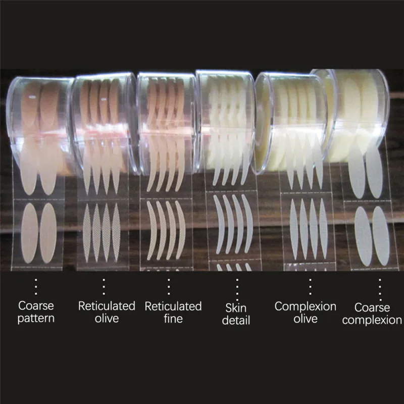

600Pcs/box Eyelid Paste Eyes Make Up Eyelid Sticker Double Fold Self Adhesive Eyelid Tape Stickers Makeup Clear Invisible Tool