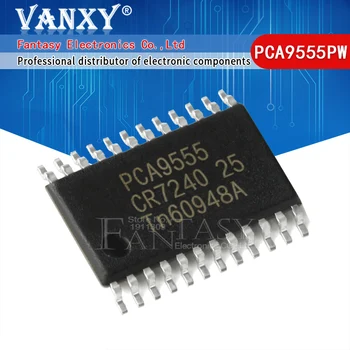 

5pcs PCA9555PW TSSOP24 PCA9555 TSSOP PCA9555PWR TSSOP-24