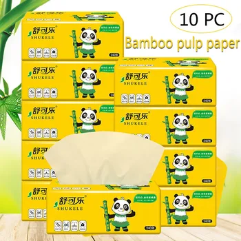 

Best Selling Common Wood Pulp Toilet Paper Kitchen Bathroom Portable Paper Towels Household Hygiene Soft Tissue Supplies 10PCS