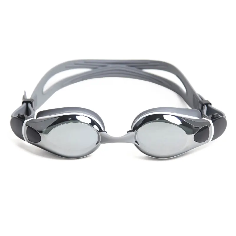 Профессиональные взрослые противотуманные линзы с защитой от ультрафиолетовых лучей мужские и женские очки для плавания водонепроницаемые Регулируемый силиконовый Очки для плавания в бассейне - Цвет: MM9401