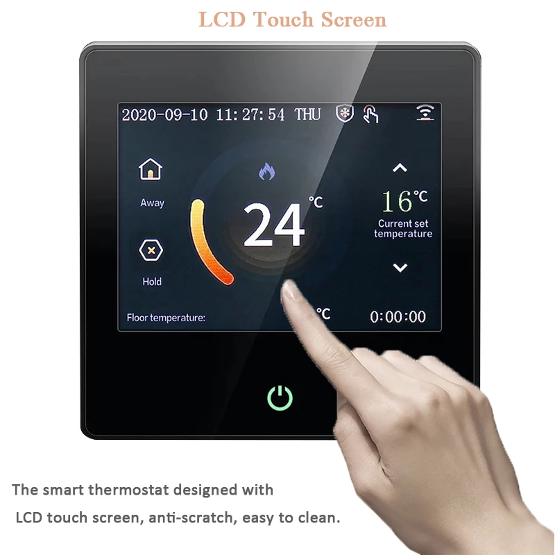 Beok Tuya WiFi Thermostat Smart Room Temperature Controller with Celsius/ Fahrenheit LED Touch Screen Work with Alexa Google Home|Smart Temperature Control System| - AliExpress Beok Tuya WiFi Thermostat Smart Room Temperature Controller with Celsius/ Fahrenheit LED Touch Screen Work with Alexa Google Home|Smart Temperature Control System| - AliExpress