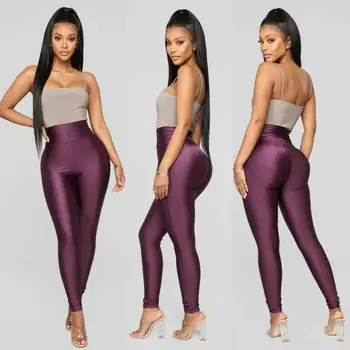 

Fashion Push Up Leggings Women Leggings Exercise Leggings Slim Polyester High Waist Jegging Women Pencil Pants