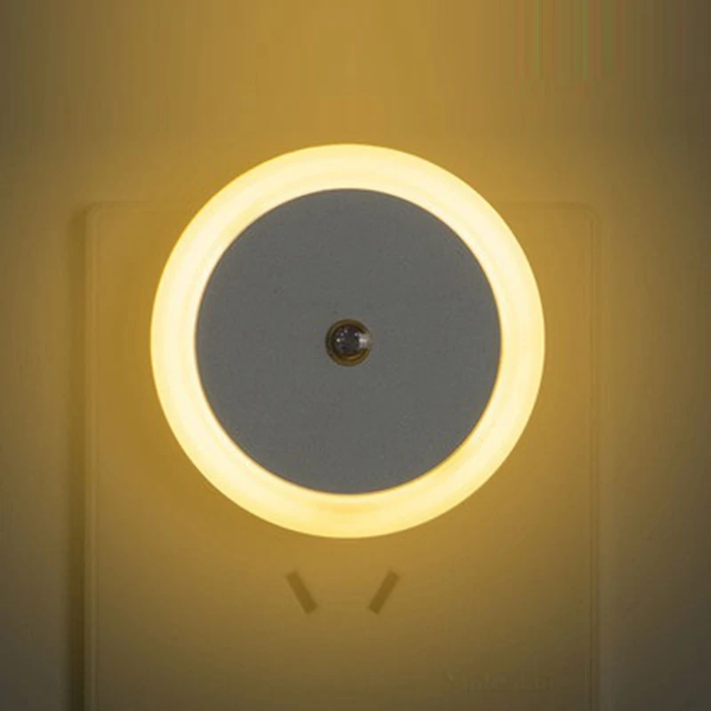 hatch night light LED Night Light Sensor Control Socket Lamp EU US UK Plug-in Nightlight for Children Kids Bedroom Energy Saving Corridor Lights dinosaur lamp