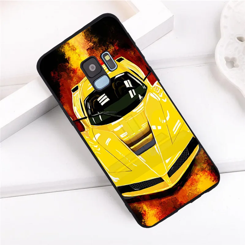 Автомобильный чехол для Samsung Galaxy S6 S7 Edge S8 S9 S10 Plus Lite Note 8 9 10 A30 A40 A50 A60 A70 M10 M20|Бамперы| |