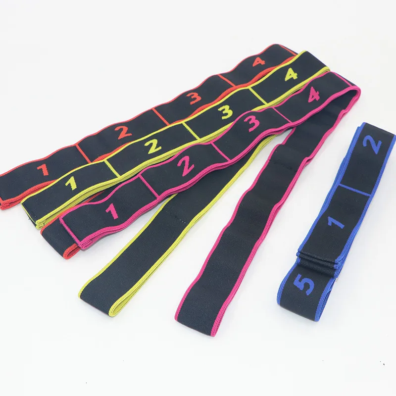 

90*4cm Gym Fitness Yoga Pilates Stretch Strap Belt Physical Training Resistance Belt Body Building Resistance Belt